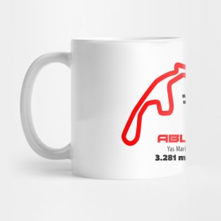 Abu Dhabi Track Graphic Mug